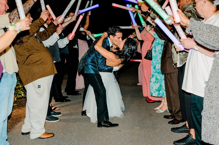 Red Butte Garden Wedding Ceremony in the Rose Garden - Utah Wedding Photographer