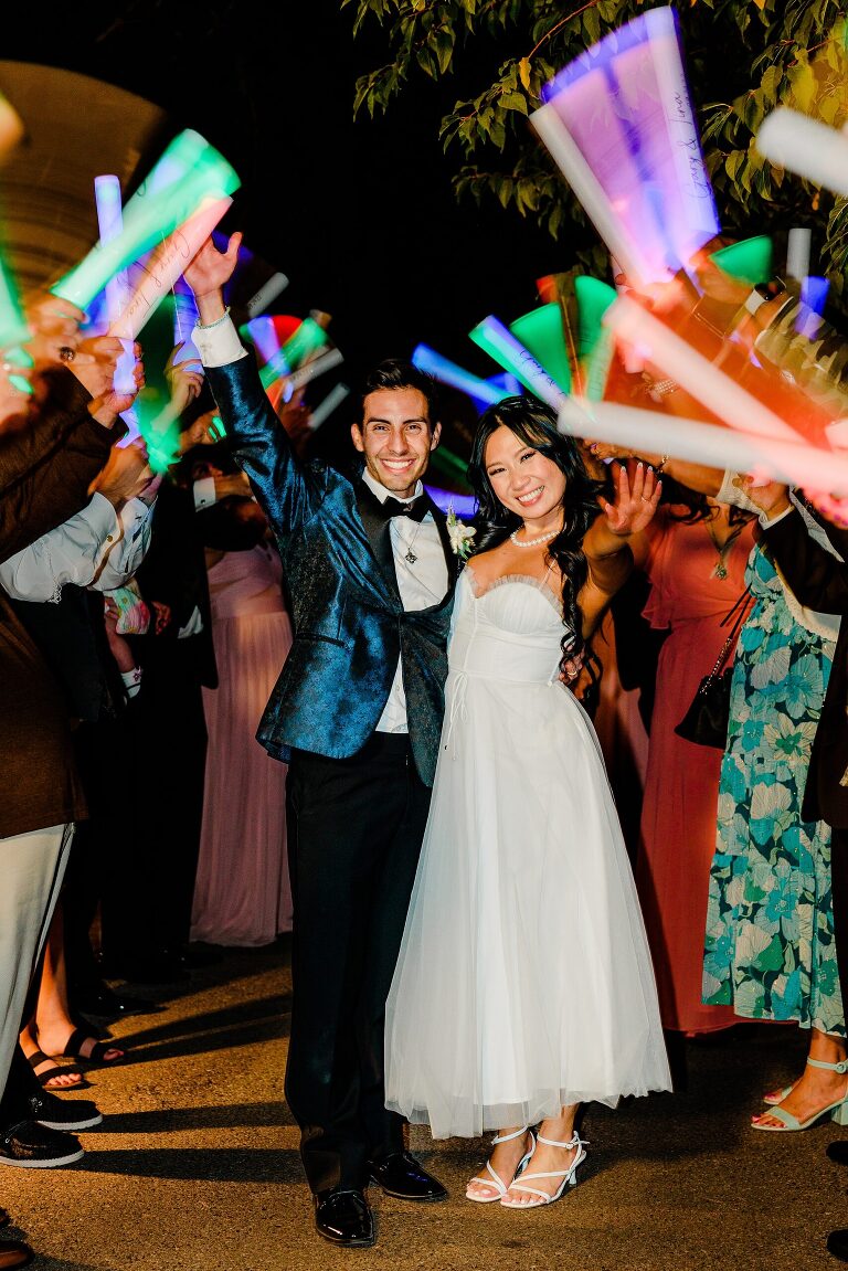 Red Butte Garden Wedding Ceremony in the Rose Garden - Utah Wedding Photographer