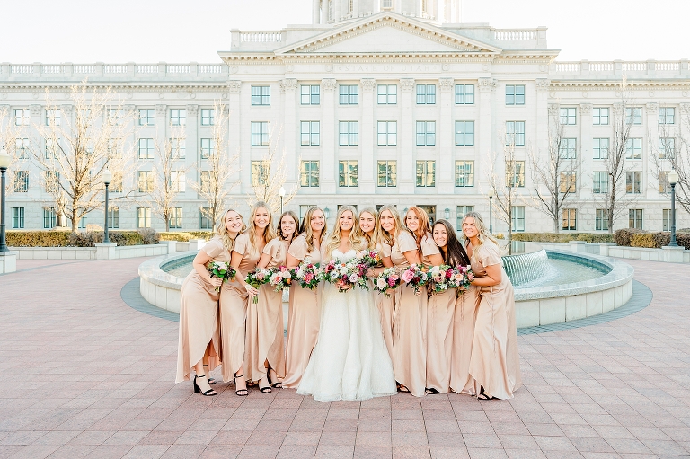 Utah State Capitol Wedding Venue - Ashley DeHart Photograpohy