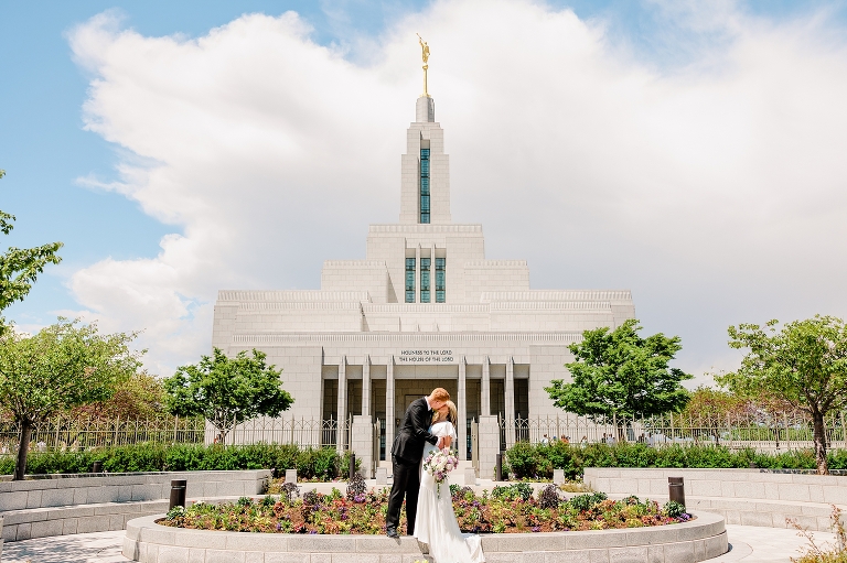 Draper Utah LDS Temple Wedding