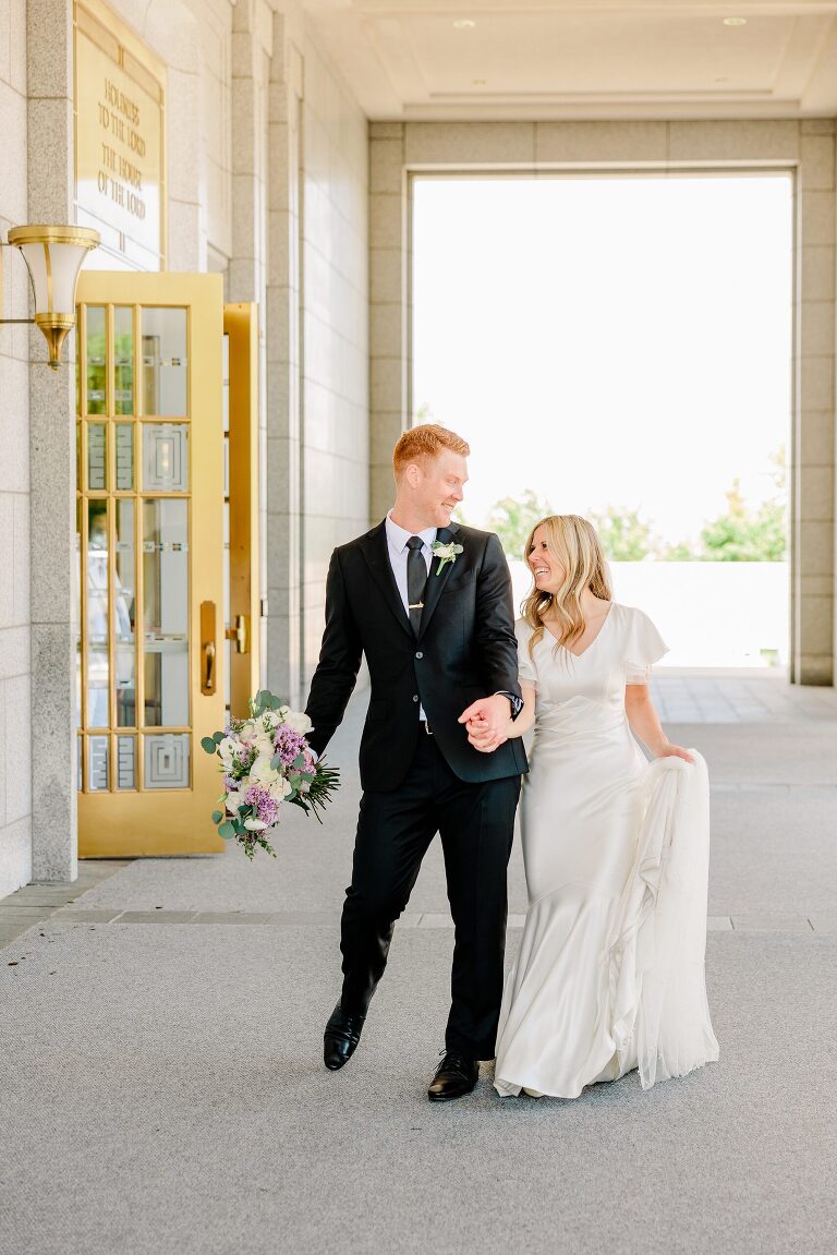Draper Utah LDS Temple Wedding