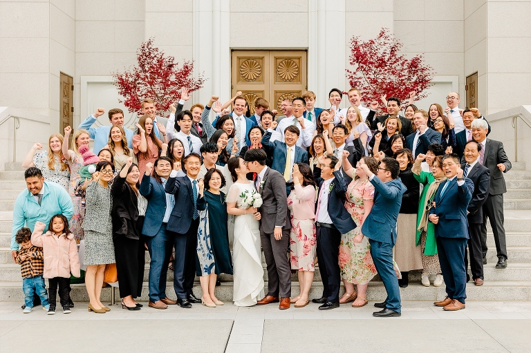 Minha + Ben Bountiful Temple Sealing - Ashley DeHart Photography