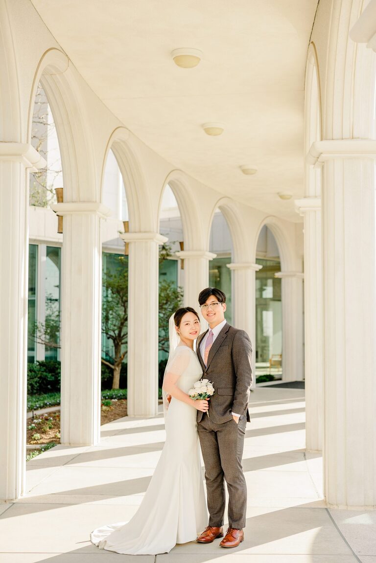Minha + Ben Bountiful Temple Sealing - Ashley DeHart Photography