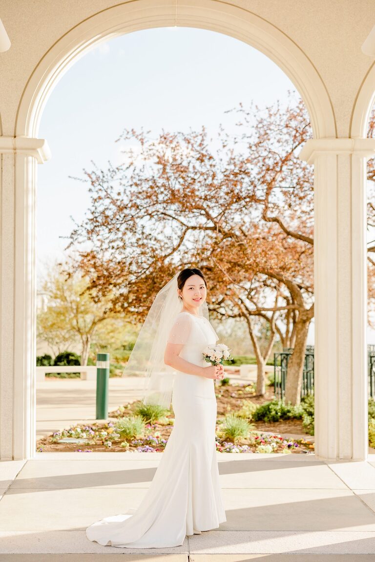 Minha + Ben Bountiful Temple Sealing - Ashley DeHart Photography