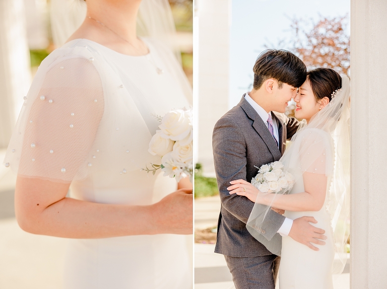 Minha + Ben Bountiful Temple Sealing - Ashley DeHart Photography