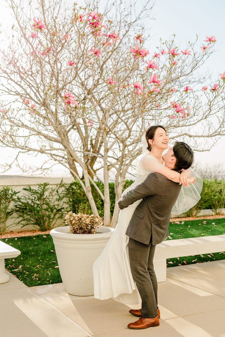 Minha + Ben Bountiful Temple Sealing - Ashley DeHart Photography