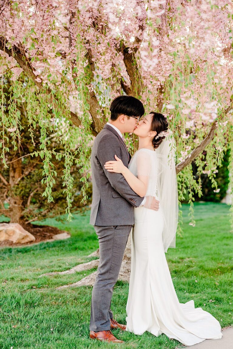 Minha + Ben Bountiful Temple Sealing - Ashley DeHart Photography