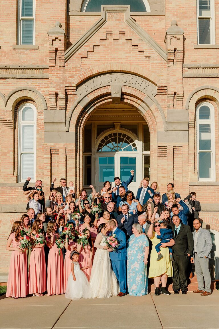 Provo City Library Wedding | Ashley DeHart Photography