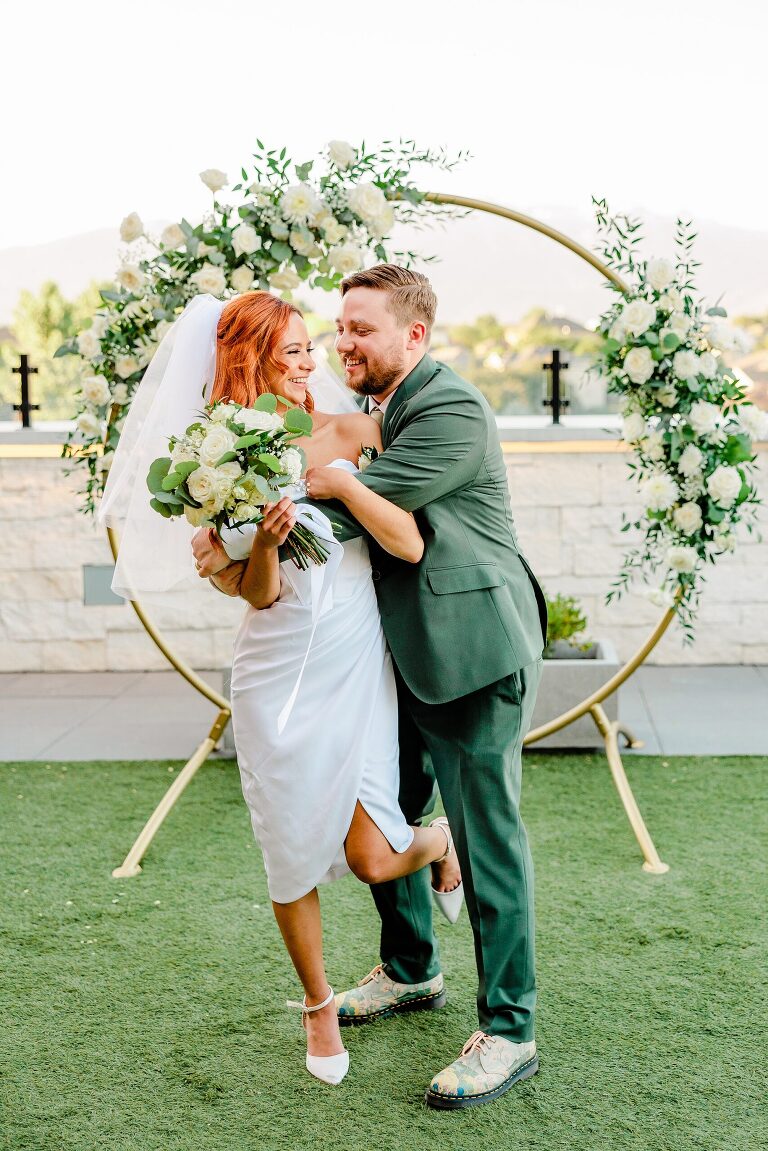 The Rooftop Venue Lehi - Zac and Sofia | Ashley DeHart Photography
