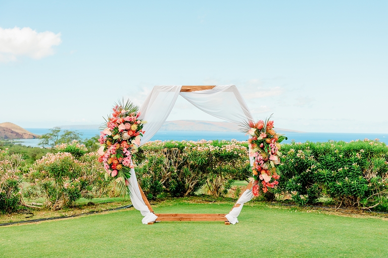 Molokini Lookout Maui Wedding