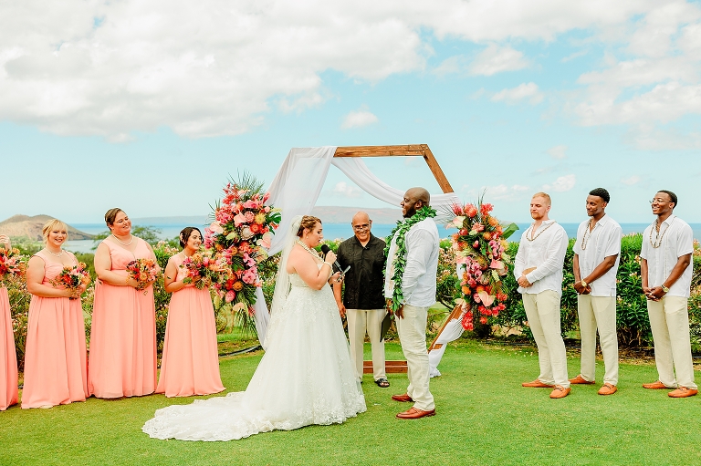 Molokini Lookout Maui Wedding