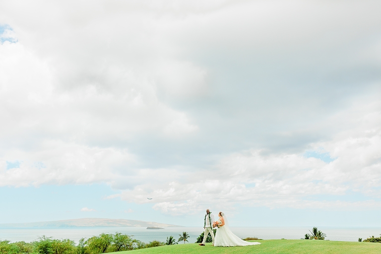Molokini Lookout Maui Wedding