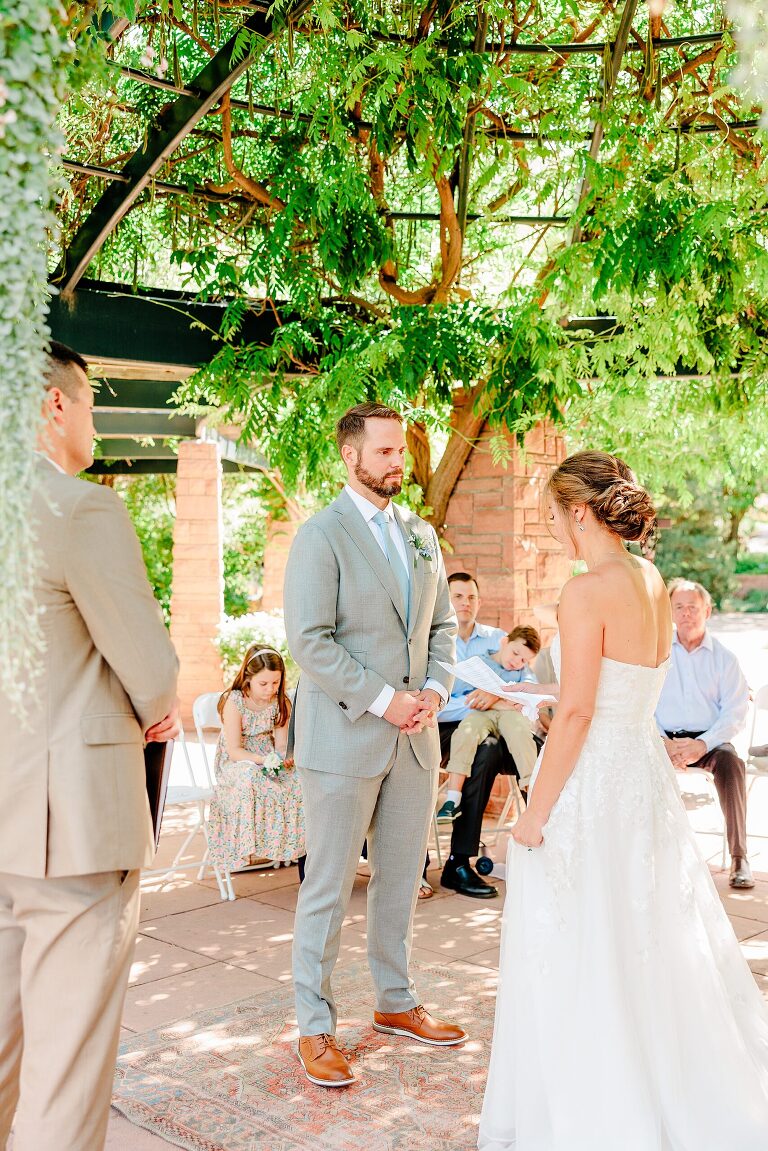 Red Butte Fragrance Garden Wedding