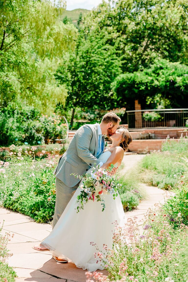 Red Butte Fragrance Garden Wedding