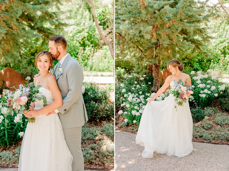 Red Butte Fragrance Garden Wedding