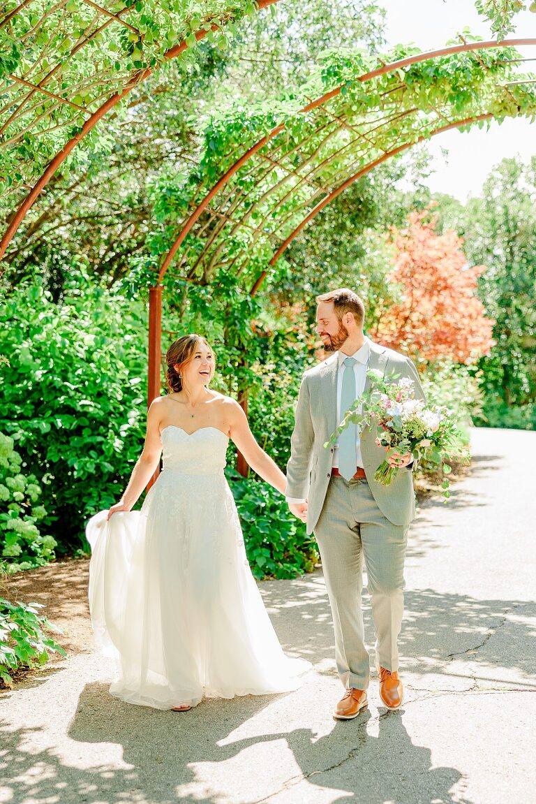 Red Butte Fragrance Garden Wedding