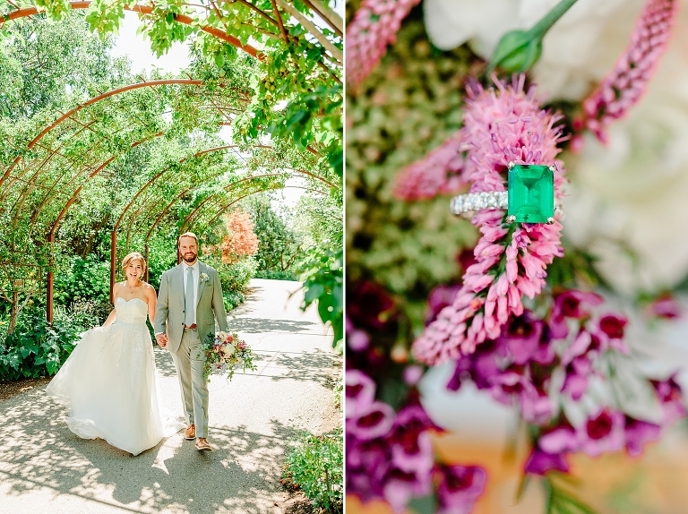 Red Butte Fragrance Garden Wedding