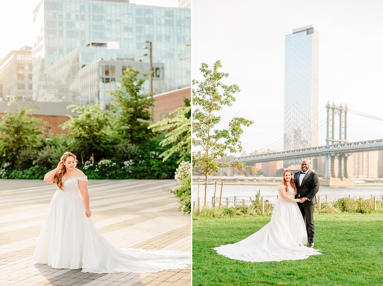 NYC Brookyln Bridge Wedding | Ashley DeHart Photography