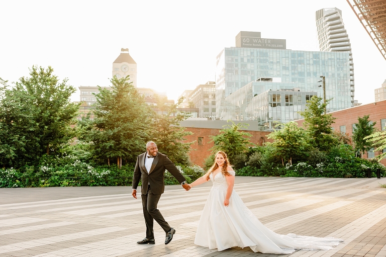 NYC Brookyln Bridge Wedding | Ashley DeHart Photography