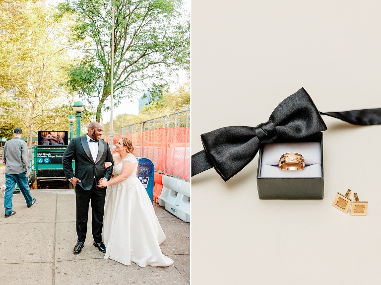 NYC Brookyln Bridge Wedding | Ashley DeHart Photography