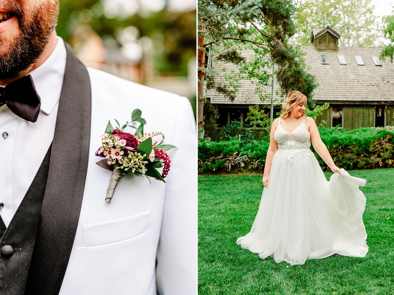 Autumn Knot & Pine Wedding | Ashley DeHart Photography