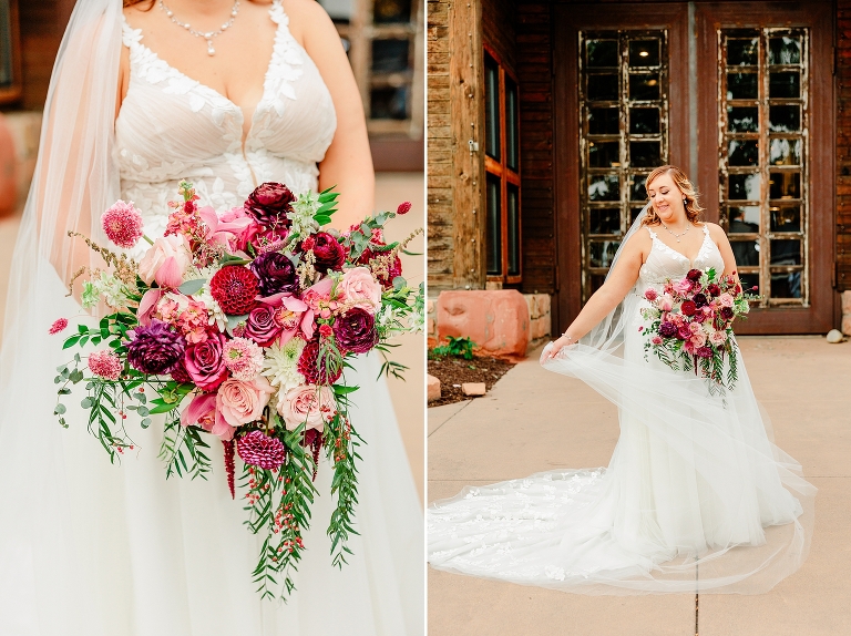 Autumn Knot & Pine Wedding | Ashley DeHart Photography