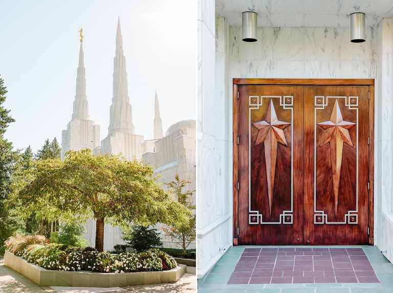 Portland Oregon LDS Temple Wedding & Willamette River Reception on Portland Spirit | Ashley DeHart Photography