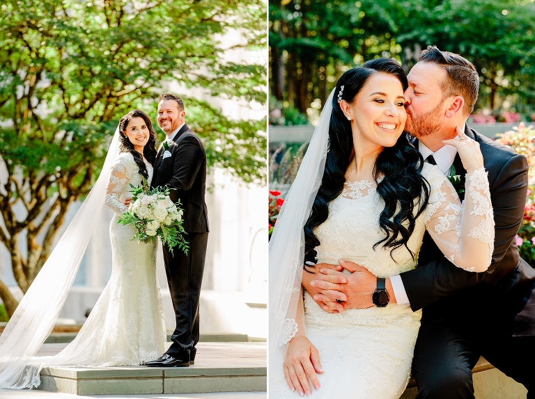 Portland Oregon LDS Temple Wedding & Willamette River Reception on Portland Spirit | Ashley DeHart Photography