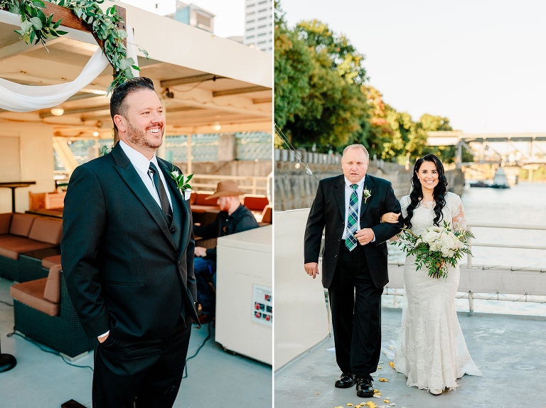 Portland Oregon LDS Temple Wedding & Willamette River Reception on Portland Spirit | Ashley DeHart Photography