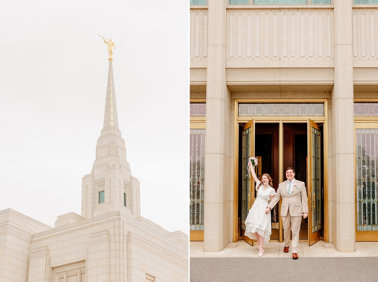 Ogden Temple Wedding | Ashley DeHart Photography