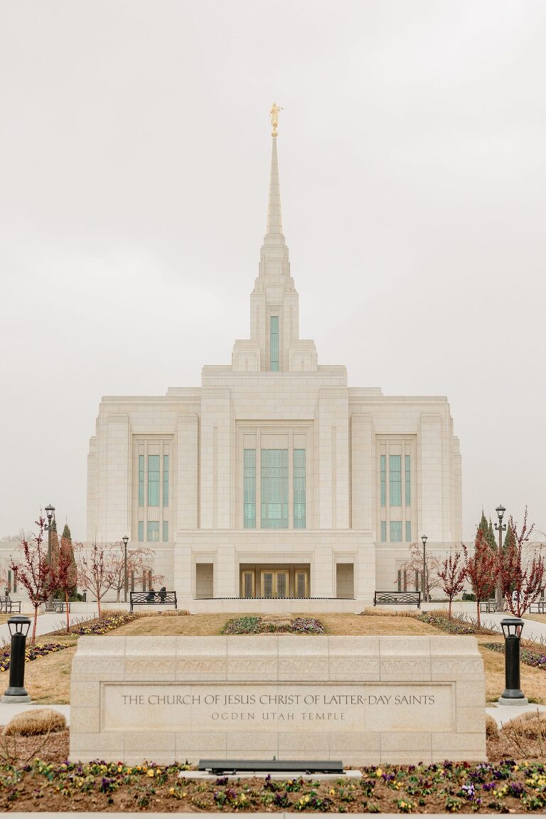 Ogden Temple Wedding | Ashley DeHart Photography