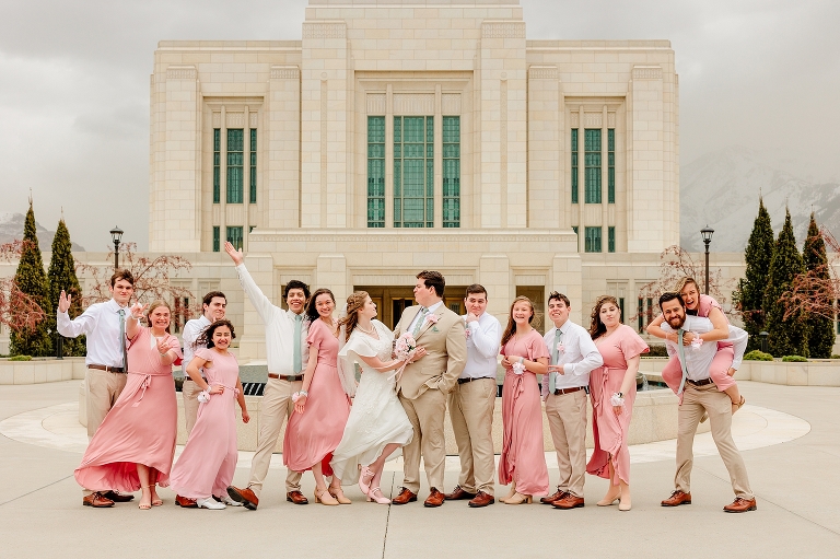 Ogden Temple Wedding | Ashley DeHart Photography