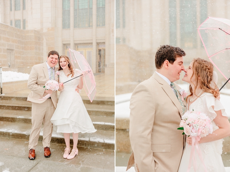 Ogden Temple Wedding | Ashley DeHart Photography