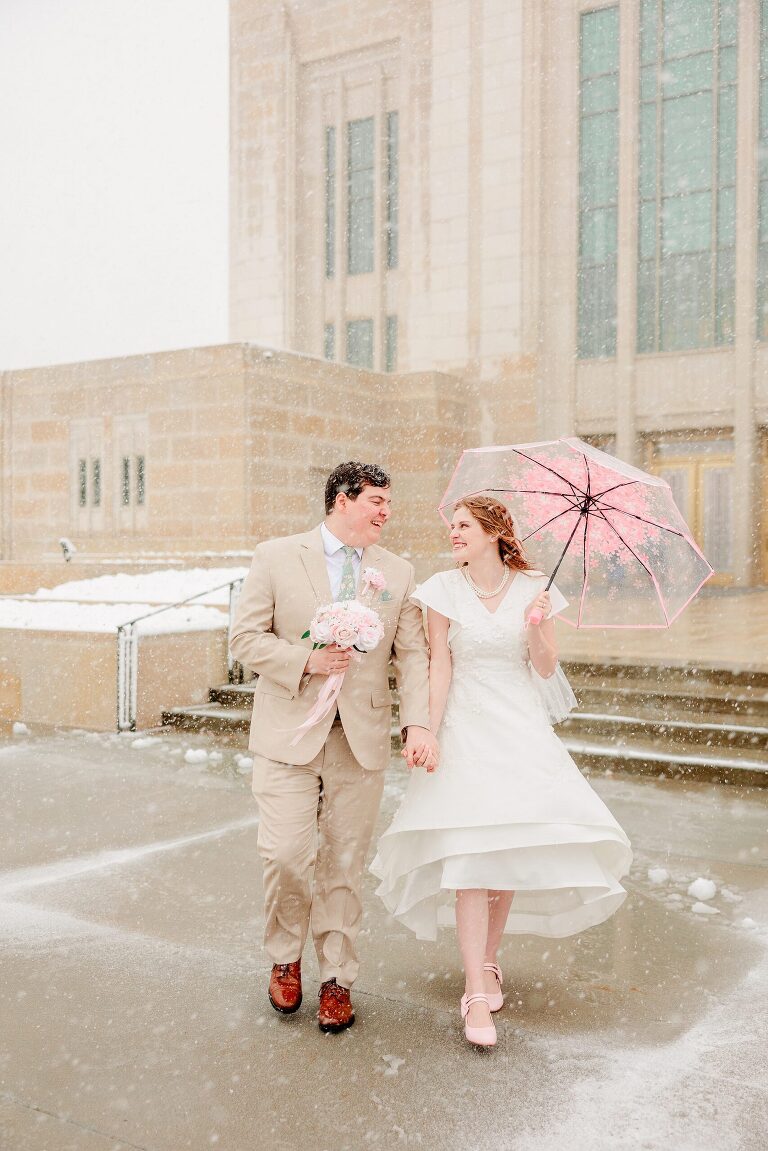 Ogden Temple Wedding | Ashley DeHart Photography