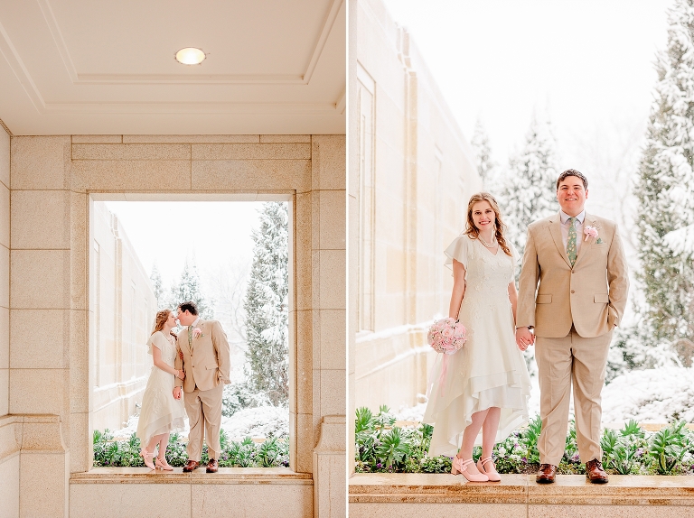 Ogden Temple Wedding | Ashley DeHart Photography