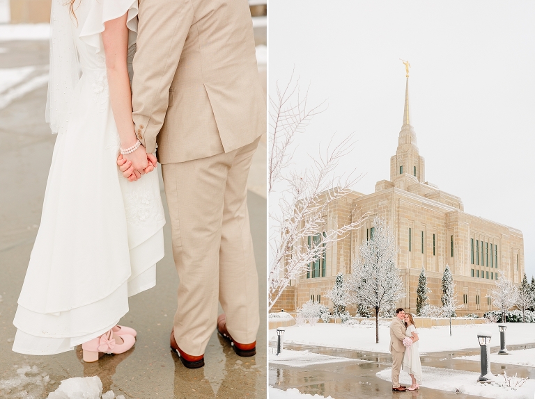 Ogden Temple Wedding | Ashley DeHart Photography