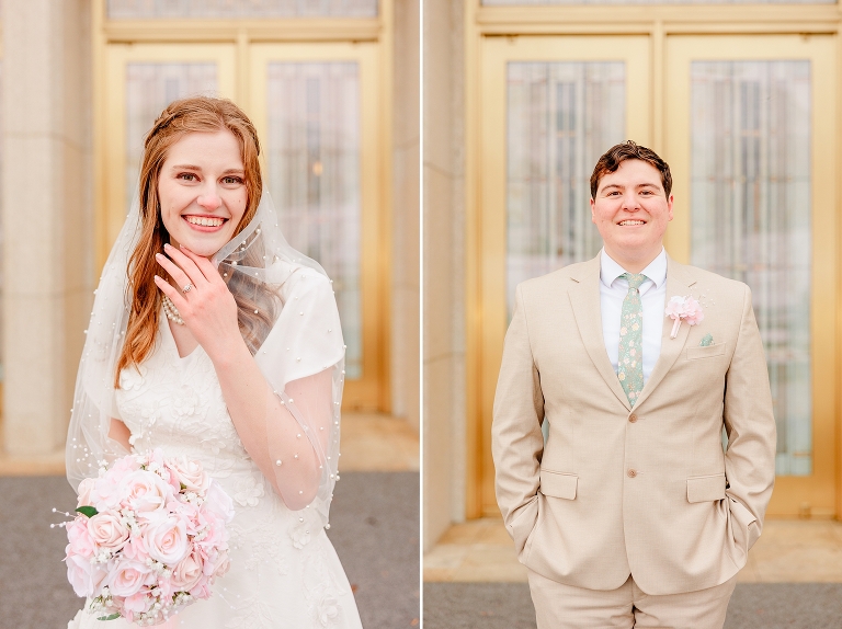 Ogden Temple Wedding | Ashley DeHart Photography