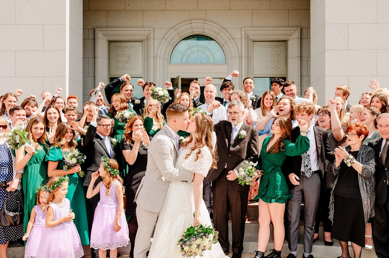 Orem LDS Temple Wedding | Ashley DeHart Photography
