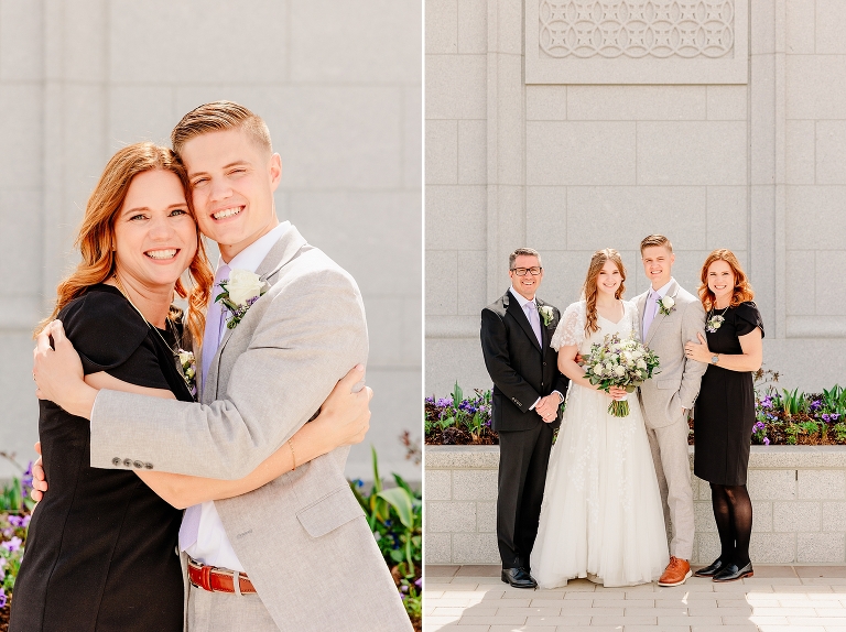 Orem LDS Temple Wedding | Ashley DeHart Photography