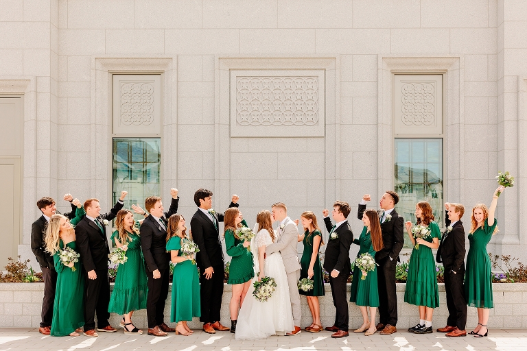 Orem LDS Temple Wedding | Ashley DeHart Photography