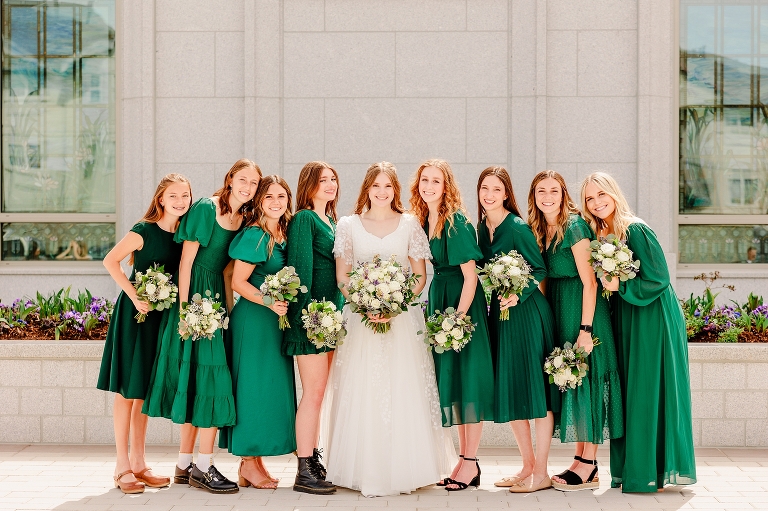 Orem LDS Temple Wedding | Ashley DeHart Photography