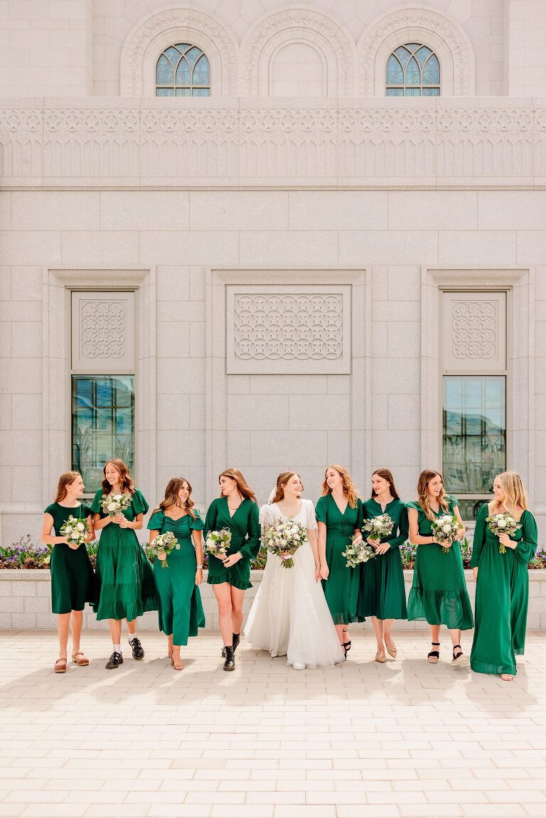 Orem LDS Temple Wedding | Ashley DeHart Photography