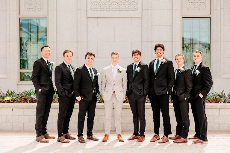 Orem LDS Temple Wedding | Ashley DeHart Photography