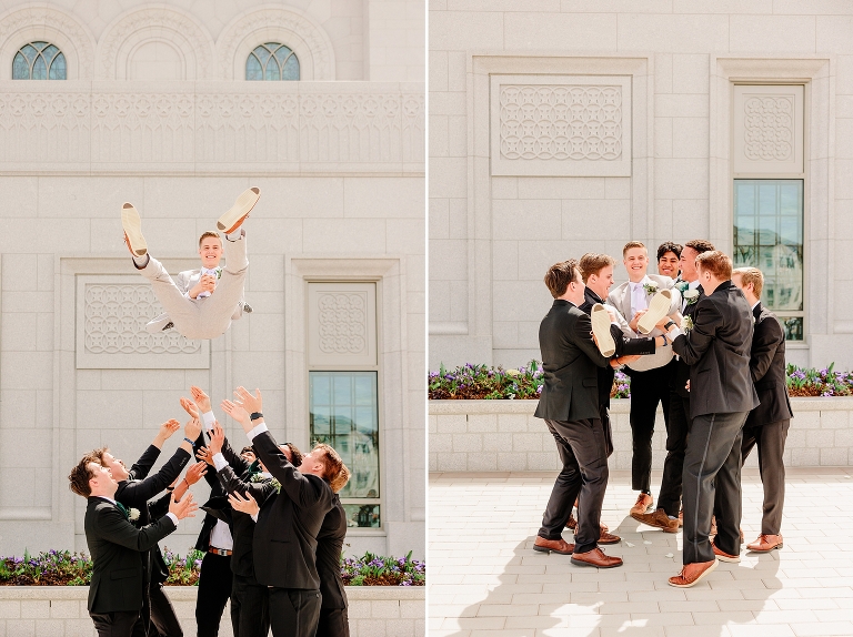 Orem LDS Temple Wedding | Ashley DeHart Photography