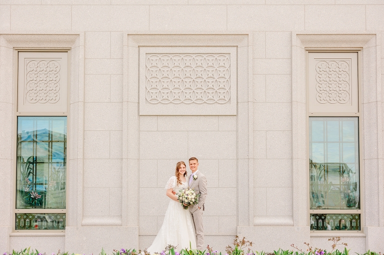 Orem LDS Temple Wedding | Ashley DeHart Photography