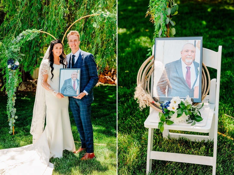 Ogden LDS Temple Wedding and Backyard Wedding Reception | Utah Wedding Photographer