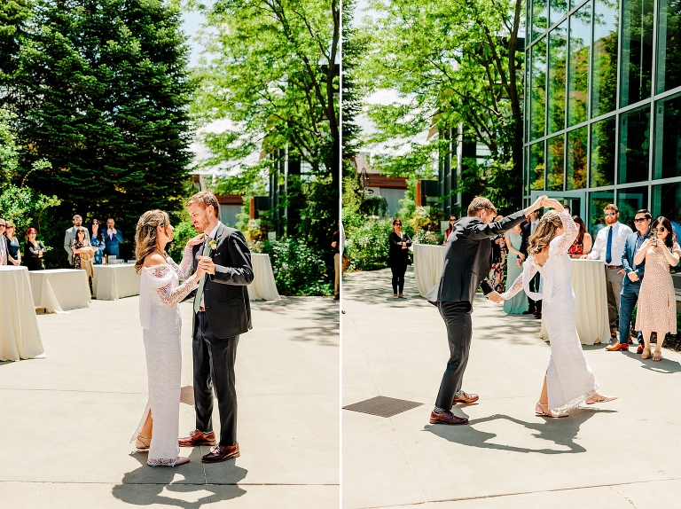 Red Butte Orangerie Wedding | Utah Wedding Photographer