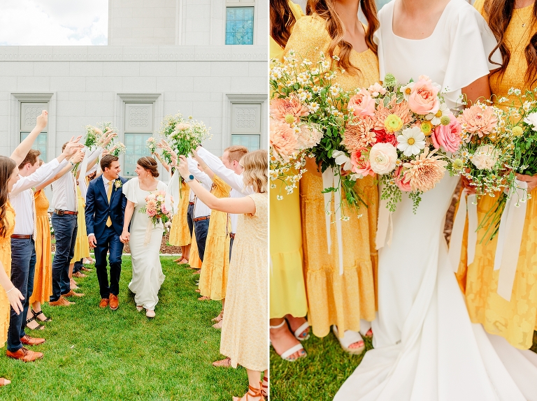 Walker Farms Wedding Reception + Orem LDS Temple Wedding | Ashley DeHart Photography
