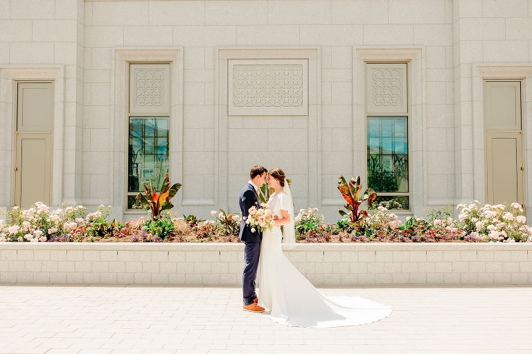 Walker Farms Wedding Reception + Orem LDS Temple Wedding | Ashley DeHart Photography