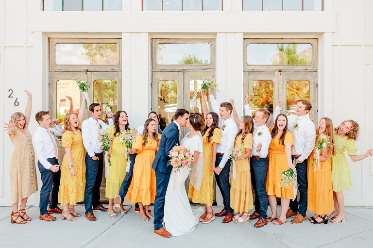 Walker Farms Wedding Reception + Orem LDS Temple Wedding | Ashley DeHart Photography